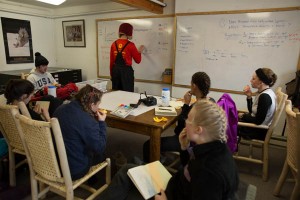 Group 1 analyzes their data.