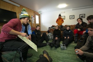 Learning about the Lake Bradley/Taggert area.