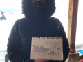 Jordan and her Aspen drawing