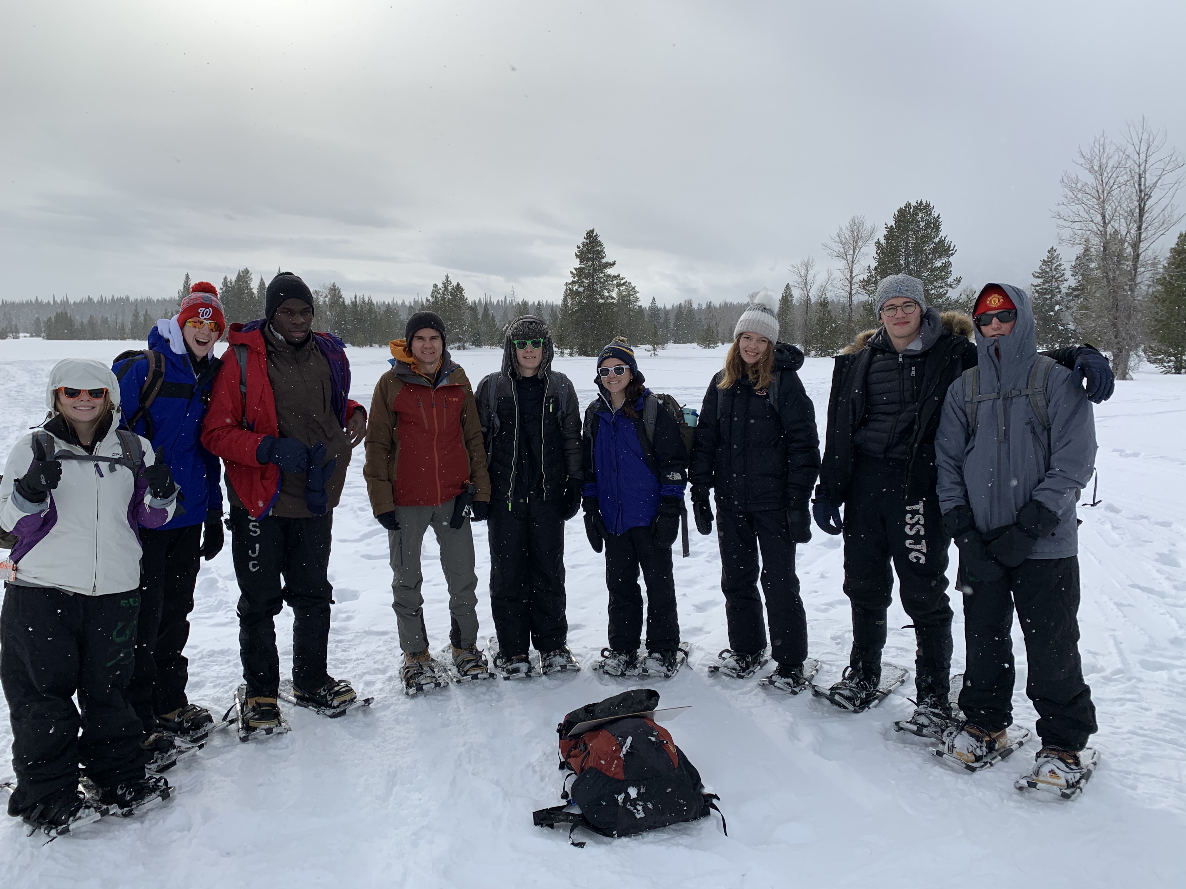 Field Group before Bradley Taggart Hike