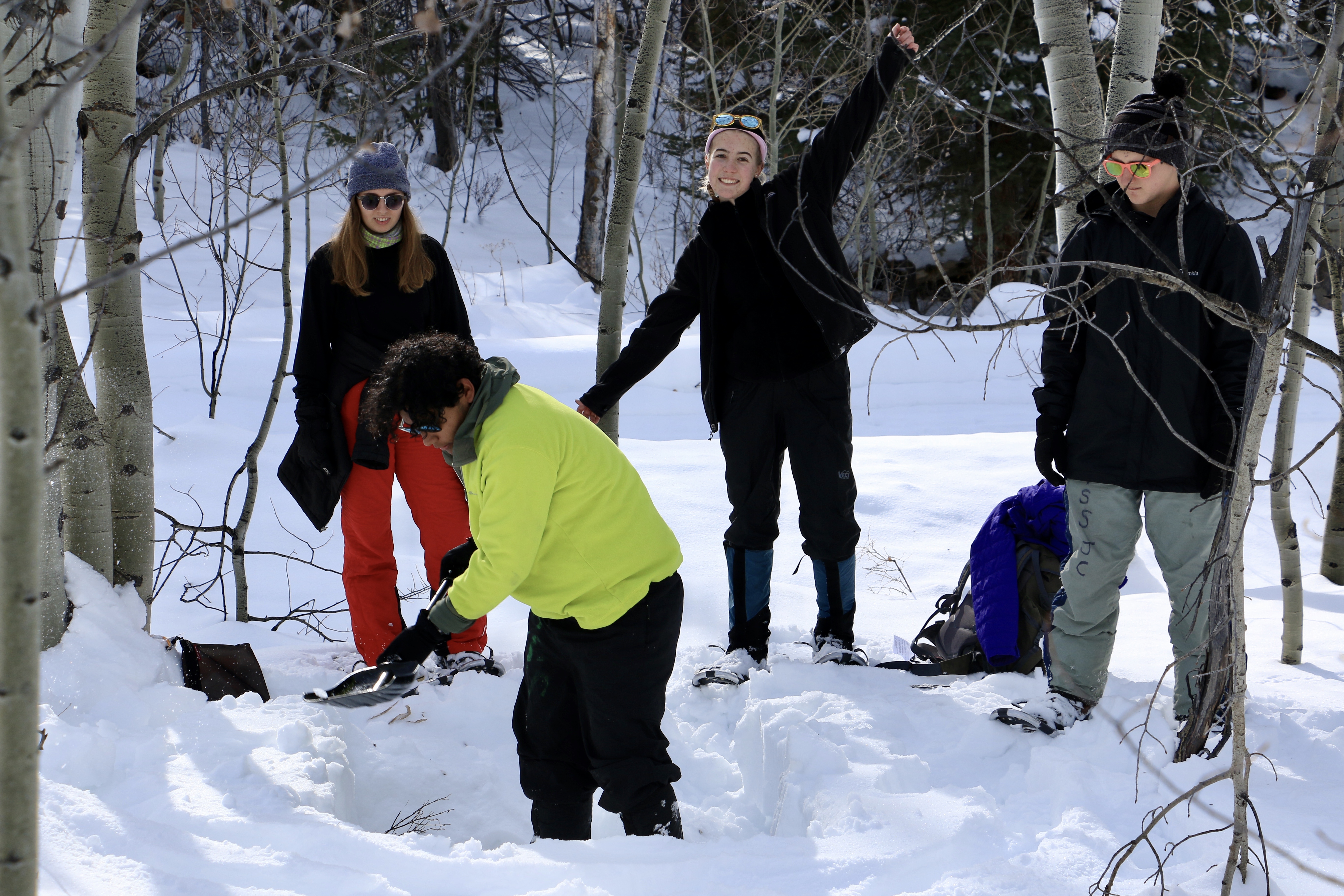 Research team focus on Snow Science