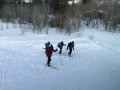 Returning from the field
