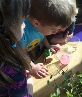 Observing Candy Conversation Hearts in Various Liquids