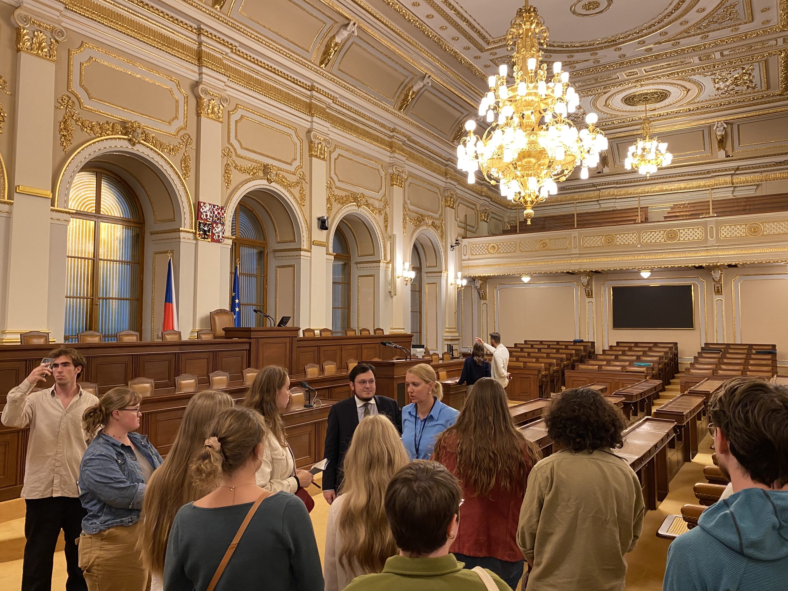 A Visit to the Czech Parliament