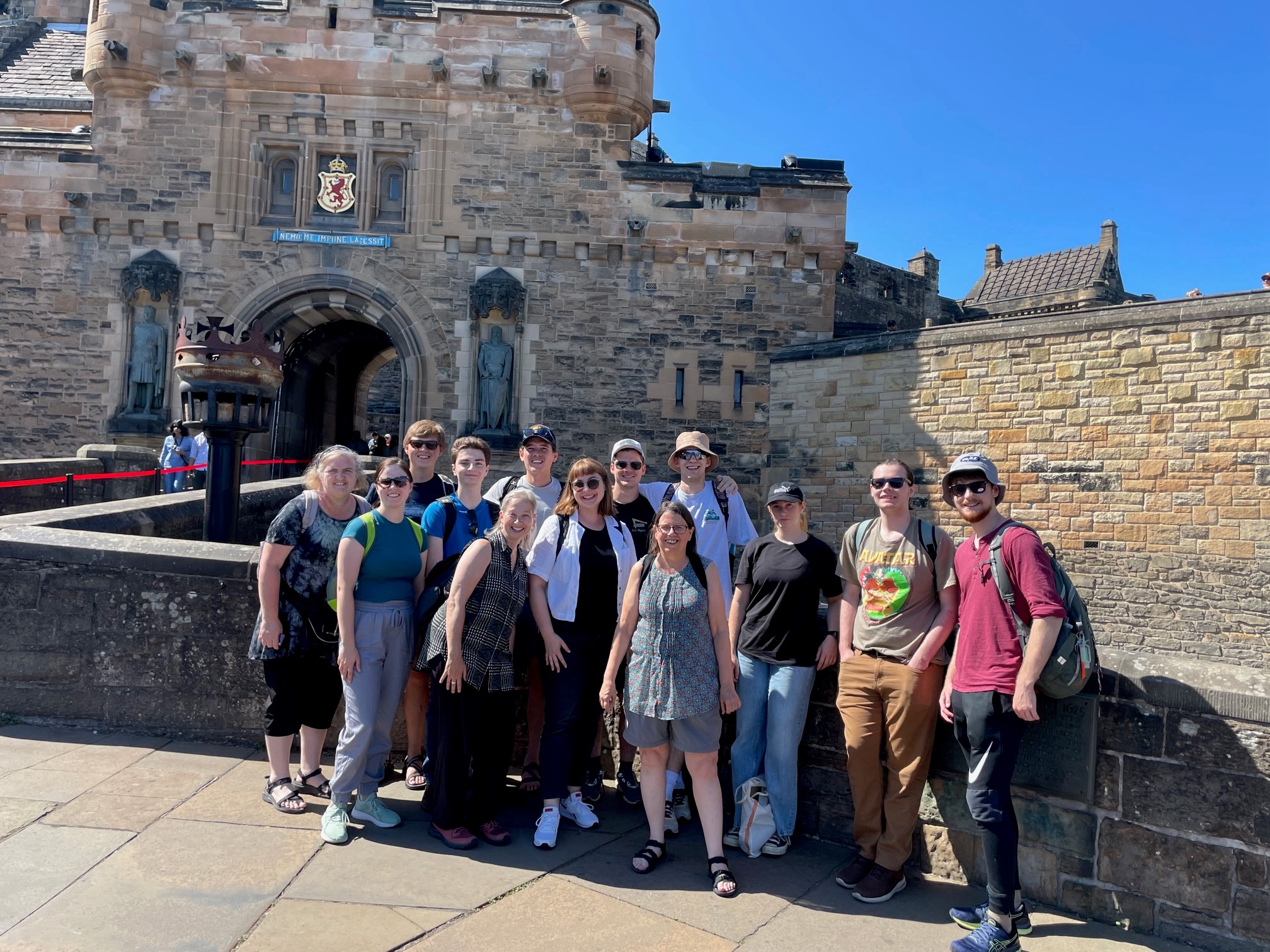 UK-Group-Edinburgh Castle